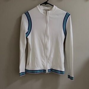 Fairway & Greene White Shirt with Dark Green Logo